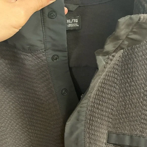 Men’s Helly Hansen Lillo Snap Pullover Size X Large Grey - Picture 3 of 6